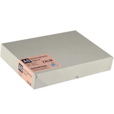 Receptenpapier A6 80 gr. Kleur: zalm. Pak 2000 vel.