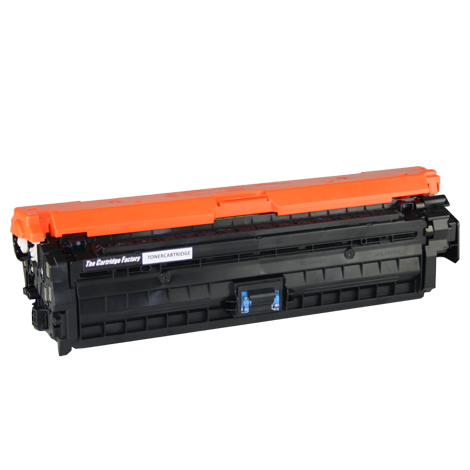 Toner HP 650 (CE271A) Huismerk Cyaan