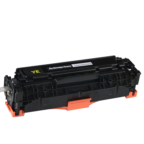 Toner HP 305A (CE412A) Huismerk Geel